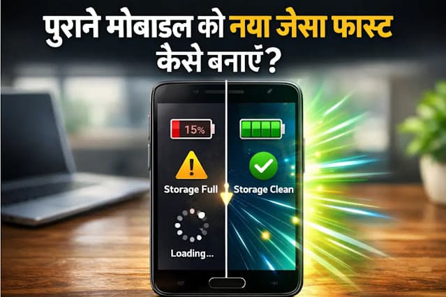 सिर्फ 5 मिनट में पुराने मोबाइल को नया जैसा फास्ट कैसे बनाएं (2026)
